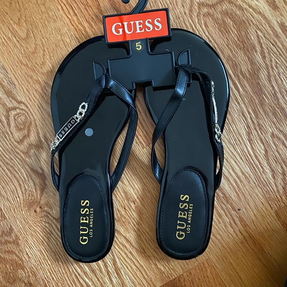 guess sandals flip flops